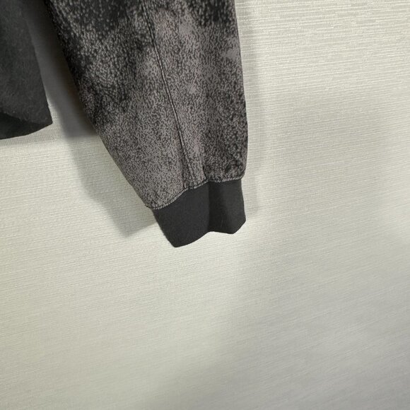 Lucy Jacket Womens Small Full Zip Gray Stretch Pockets Ribbed Cuffs - Picture 6 of 9